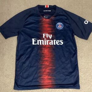 Paris Saint-Germain Navy and Red Jersey